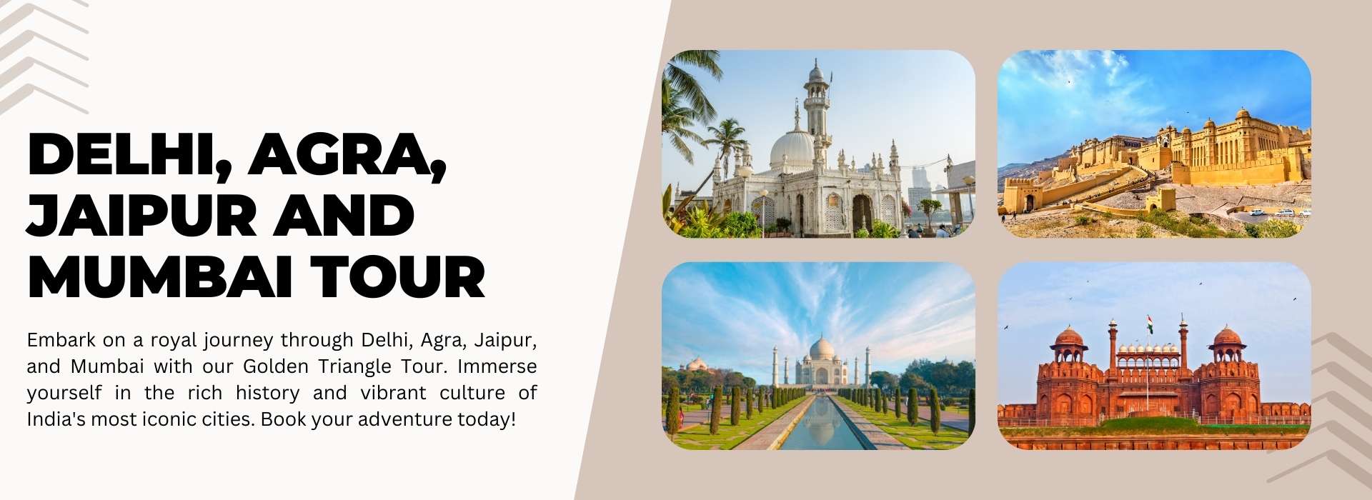 Delhi Agra Jaipur Mumbai Tour – 8 Days