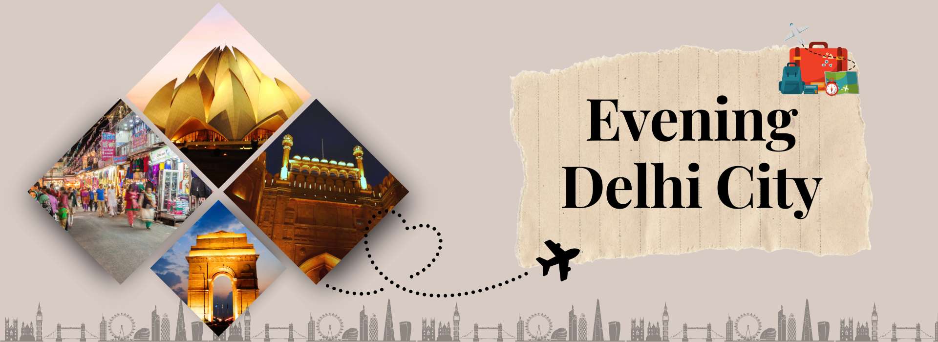 Evening Delhi City Tour – 4 Hours