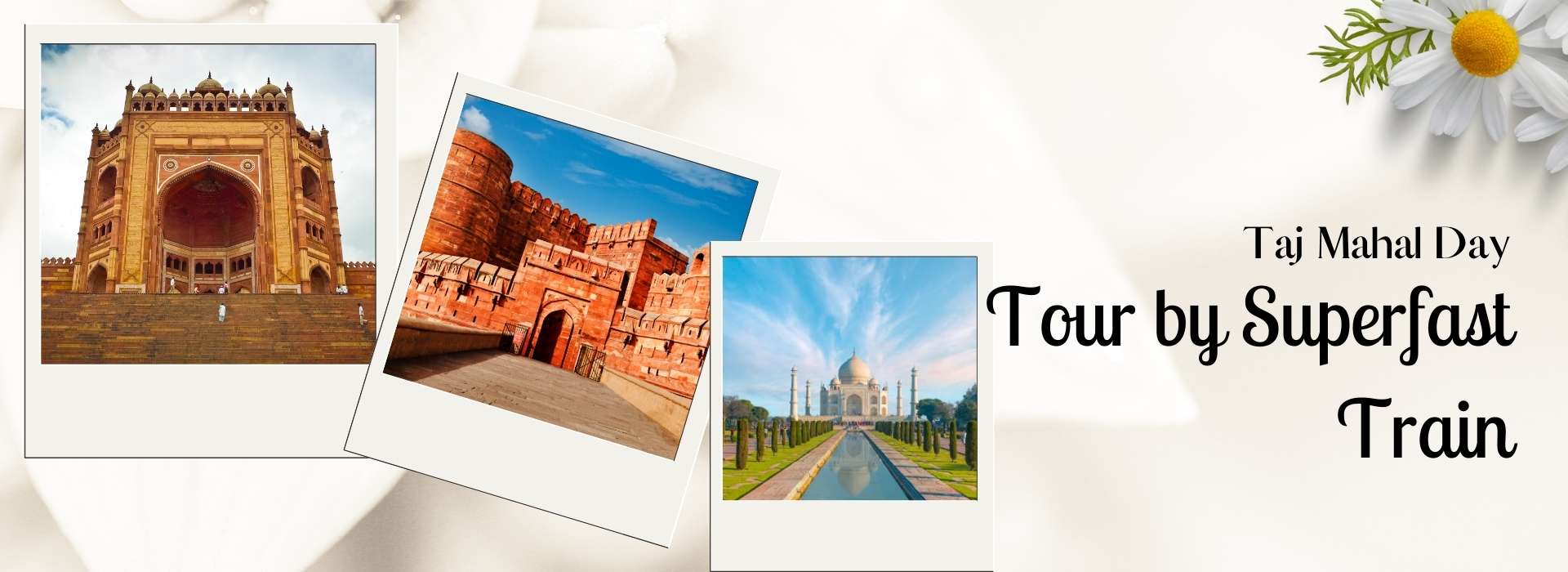 Taj Mahal Day Tour by Gatimaan Express